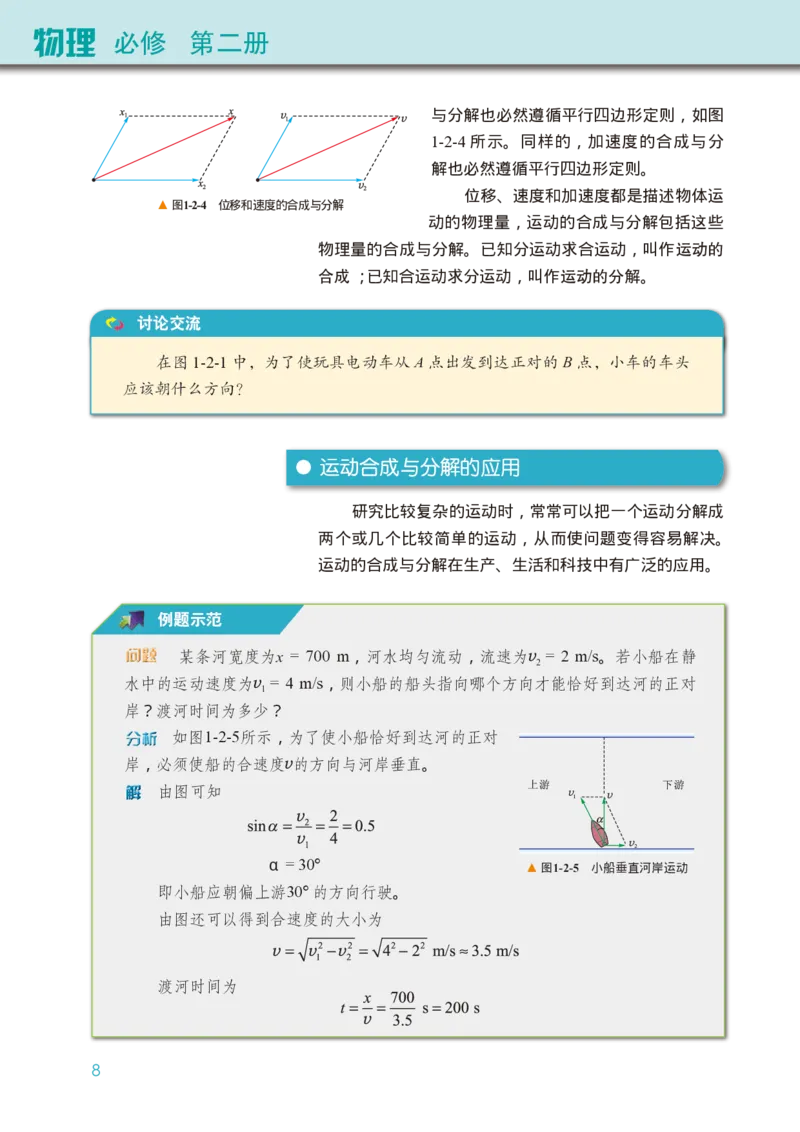 普通高中教科书&middot;物理必修第二册(1)_高中全套电子教材及答案。_01高中电子教材全套_物理_教科版_高中年级_必修第二册