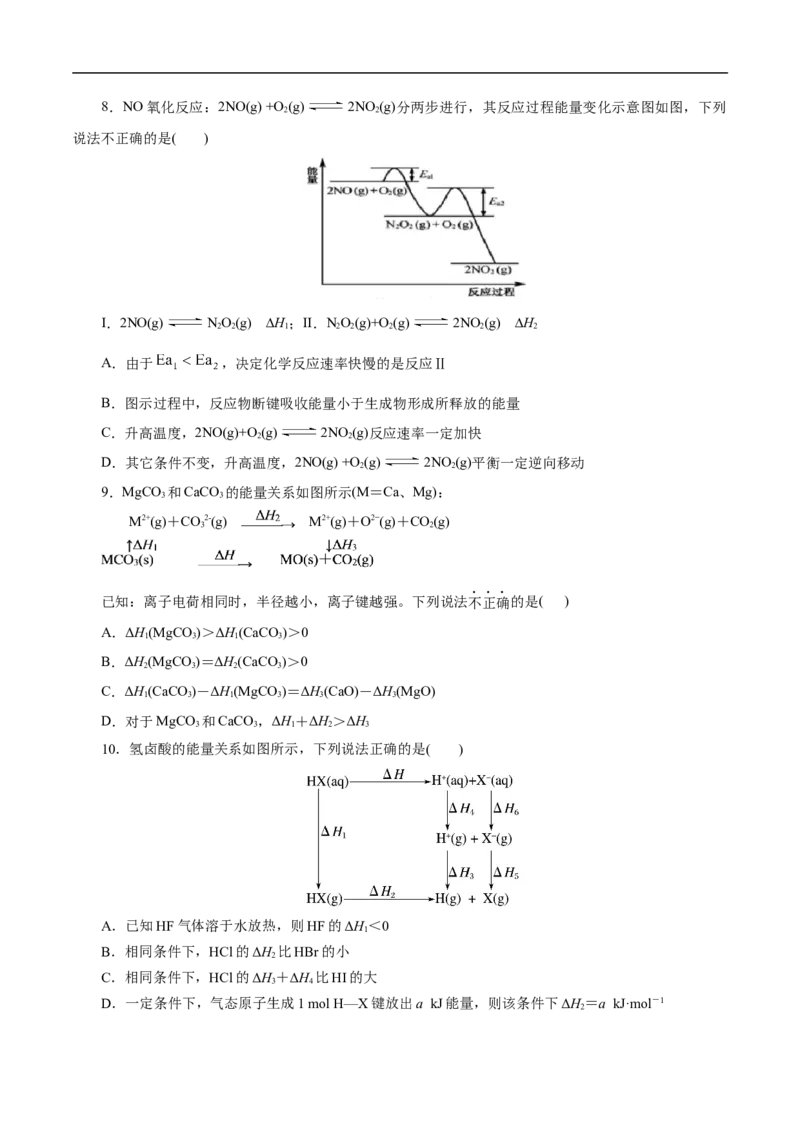 考点17化学反应的热效应（原卷版）_05高考化学_通用版（老高考）复习资料_2023年复习资料_一轮复习_备战2023年高考化学一轮复习考点帮（全国通用）