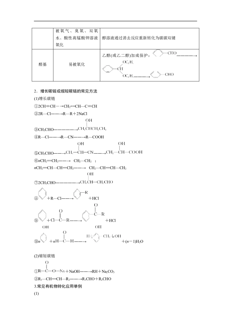 第1部分专题突破　专题23有机合成路线的设计(选考)_05高考化学_通用版（老高考）复习资料_2023年复习资料_二轮复习_2023年高考化学二轮复习讲义+课件（全国版）_学生版
