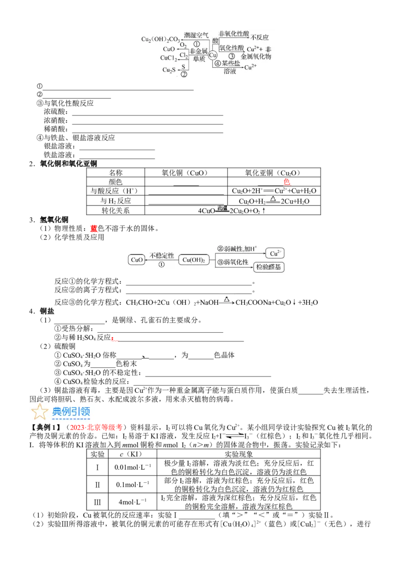 考点12金属材料（核心考点精讲精练）-备战2024年高考化学一轮复习考点帮（新高考专用）（学生版）_05高考化学_新高考复习资料_2024年新高考资料_一轮复习资料_第3章金属及其化合物