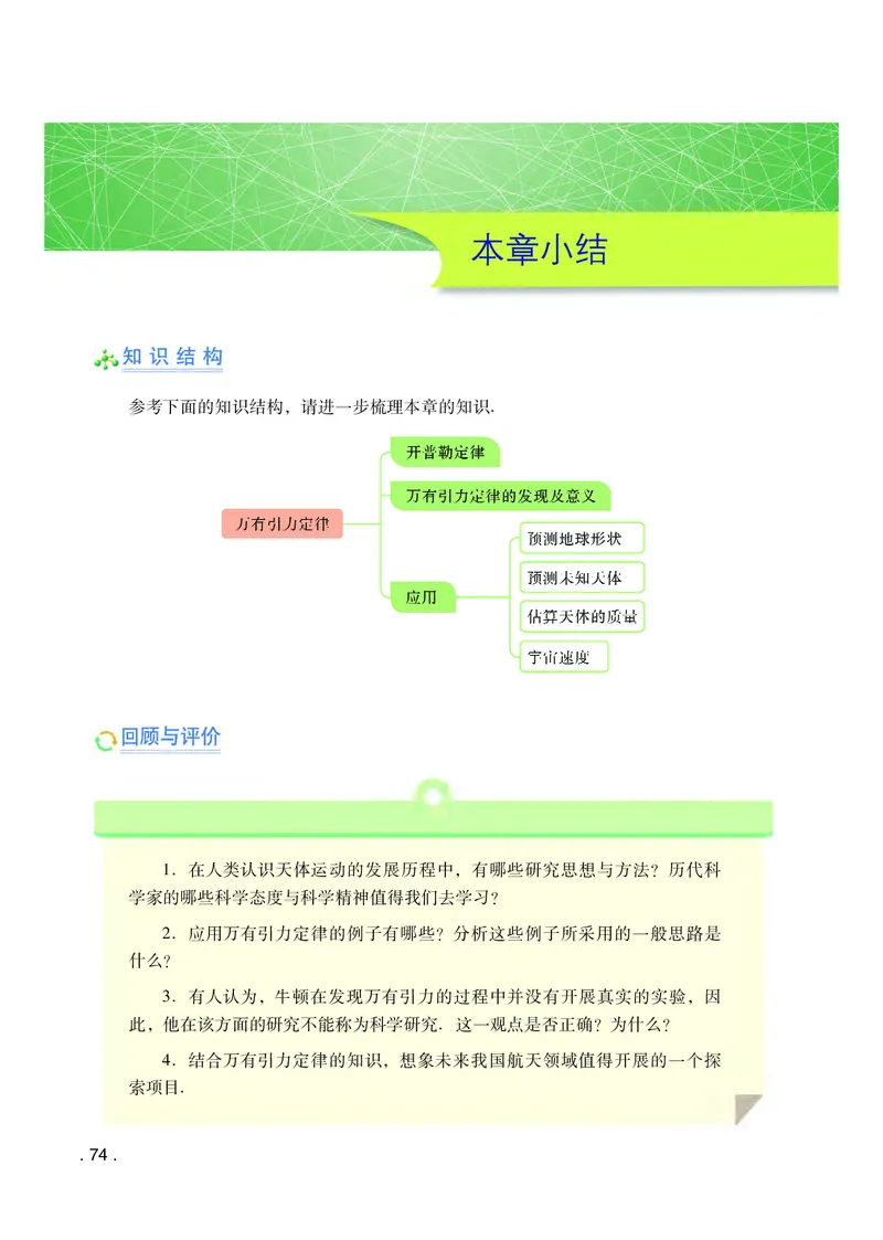 普通高中教科书&middot;物理必修第二册(1)_高中全套电子教材及答案。_01高中电子教材全套_物理_粤教版_高中年级_必修第二册