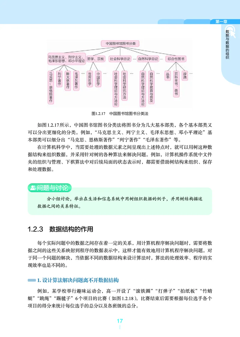 普通高中教科书&middot;信息技术选择性必修1数据与数据结构(1)_高中全套电子教材及答案。_01高中电子教材全套_信息技术_浙教版_高中年级_选择性必修1数据与数据结构