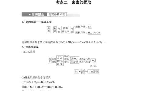 第4章第19讲　卤素的性质及提取---2023年高考化学一轮复习（新高考）_05高考化学_新高考复习资料_2023年新高考资料_一轮复习_2023年新高考大一轮复习讲义