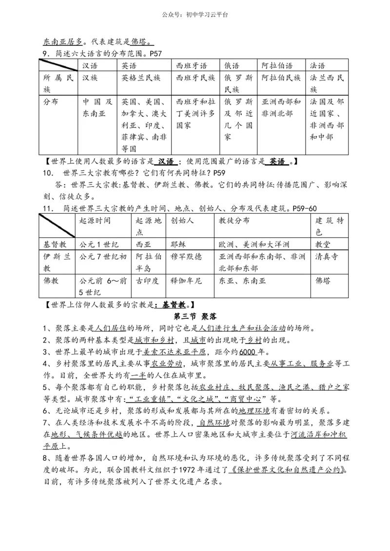 中图版八年级地理(上册)知识点_24秋《初中各科知识点梳理》_初中地理《知识梳理》7-8年级上下册_中图版初中地理7-8年级上下册知识点梳理