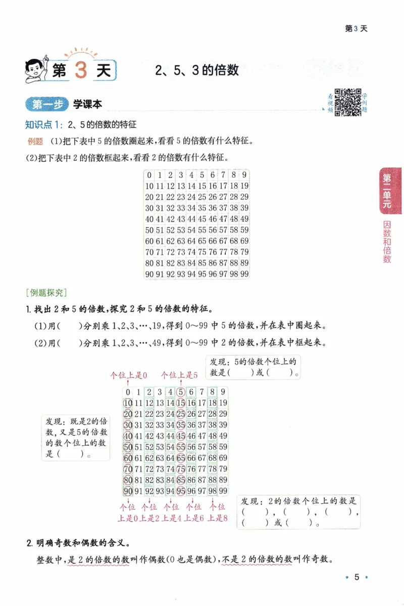 26春《一本预备五年级下册》人教数学_26春人教版数学三下_09、练习题+试卷合集_-26春《预备新学期》_26春《一本预备5年级下册》人教数学