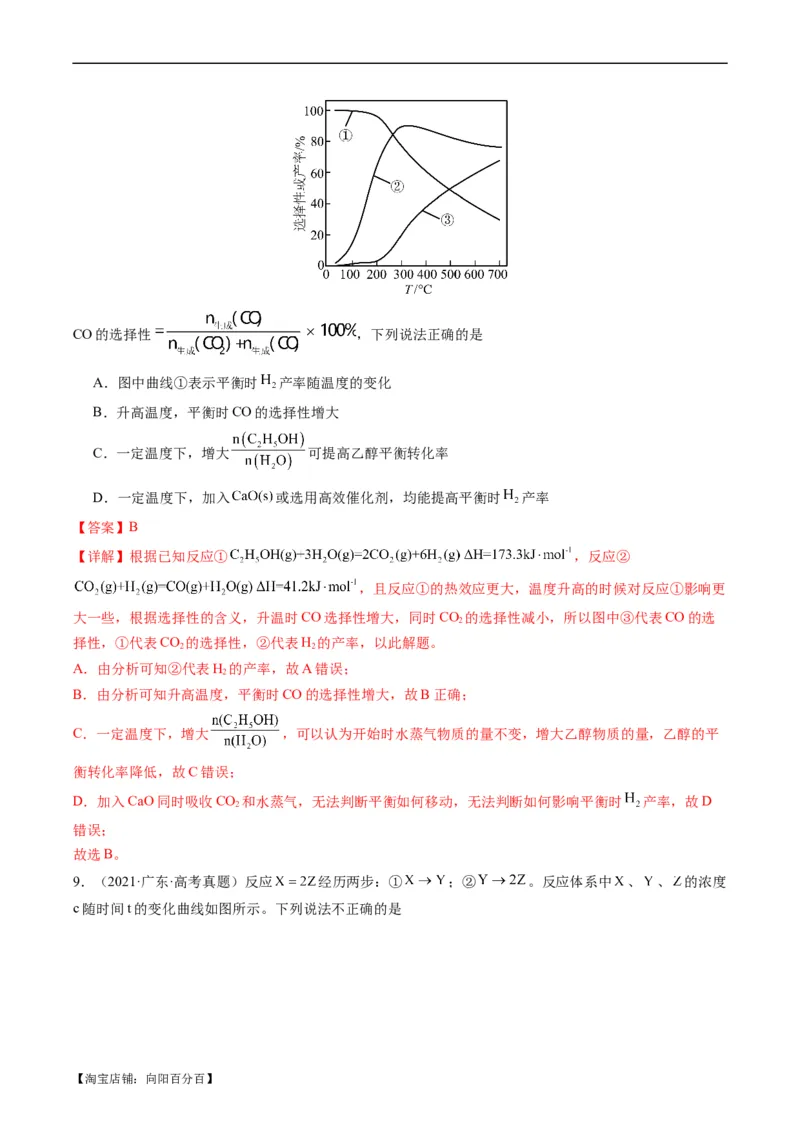 重难点11化学反应速率与化学平衡-2024年高考化学热点&middot;重点&middot;难点专练（新高考专用）（解析版）_05高考化学_新高考复习资料_2024年新高考资料_❤专项复习资料_教师版（含答案解析）