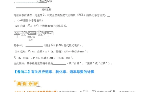 题型18化学反应原理综合（原卷版）_05高考化学_2024年新高考资料_2.2024二轮复习_2024年高考化学二轮热点题型归纳与变式演练（新高考通用）