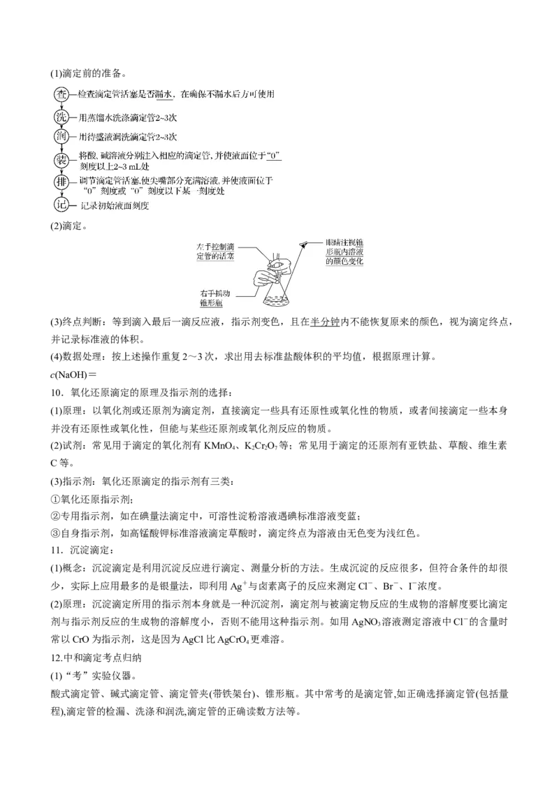 高考解密08水溶液中的离子反应与平衡（讲义）-高频考点解密2023年高考化学二轮复习讲义+分层训练（新高考专用）（解析版）_05高考化学_新高考复习资料_2023年新高考资料_二轮复习
