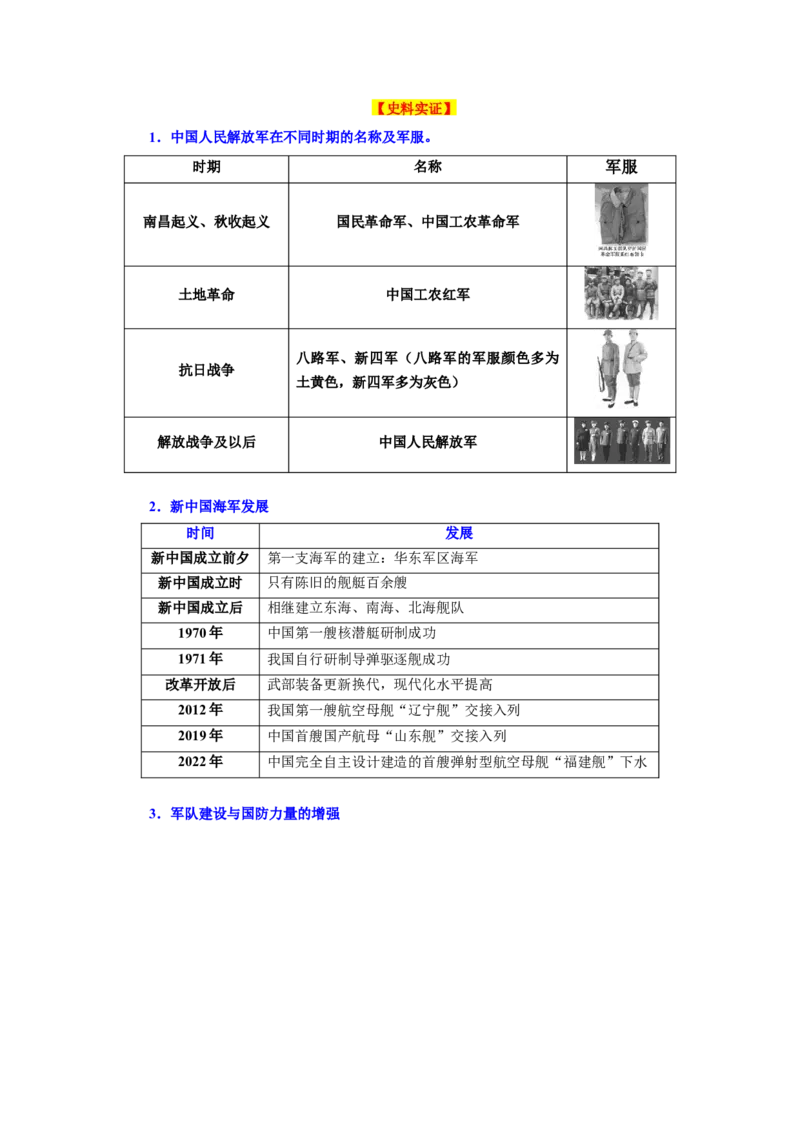 考点清单02++第4_6单元（考点清单）-2023-2024学年八年级历史下册期末满分冲刺复习攻略_新八下历史_19、赠送其它资料_旧版_12复习课件8下历史