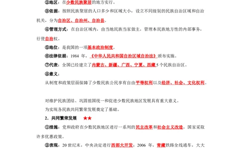 考点清单02++第4_6单元（考点清单）-2023-2024学年八年级历史下册期末满分冲刺复习攻略_新八下历史_19、赠送其它资料_旧版_12复习课件8下历史