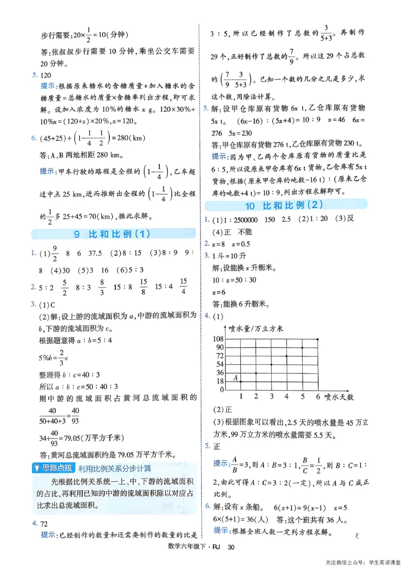26春六年级下册四星学霸-数学人教-答案与详解_26春人教版数学三下_09、练习题+试卷合集_-26春《学霸提高班》_小学数学《学霸提高班》1-6年级下册（26春）