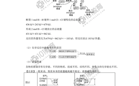 必修2第六章第一节化学反应与能量变化（1）_新人教版高中化学必修一、二_新人教版高中化学必修下册_101教育学（下学期）配套学案和练习