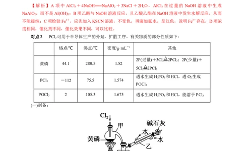 考点53化学实验方案设计与评价（解析版）_05高考化学_通用版（老高考）复习资料_2023年复习资料_一轮复习_备战2023年高考化学一轮复习考点帮（全国通用）
