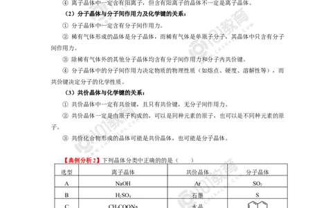 019专题：物质结构与性质综合复习晶体结构与性质_新人教版高二化学选修一、二、三_新人教版高中化学选择性必修第二册_高二化学（选择性必修第二册）学案练习