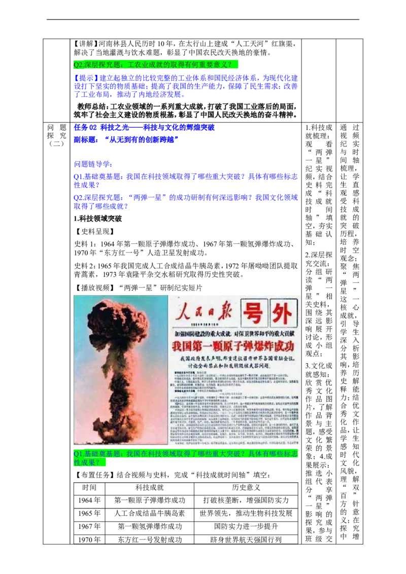 第6课社会主义建设的巨大成就和先锋模范（教学设计）_新八下历史_00、更新资料3月23日_新版_第三套_第二套_2026春季新版-持续更新中_00.大单元教案+PPT课件+分层作业第2套已更完第13课