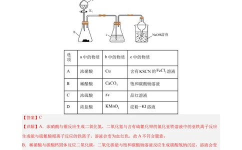 黄金卷02（全国卷新教材）-赢在高考&middot;黄金8卷备战2024年高考化学模拟卷（全国卷专用）（解析版）_05高考化学_2024年新高考资料_4.2024高考模拟预测试卷