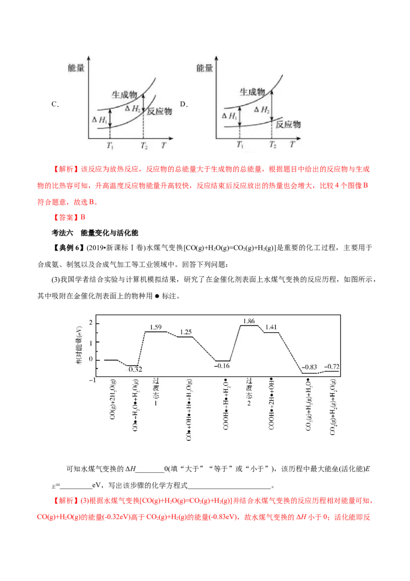 解密08化学反应与能量（讲义）-高频考点解密2021年高考化学二轮复习讲义+分层训练（浙江专版）_05高考化学_新高考复习资料_2021新高考资料