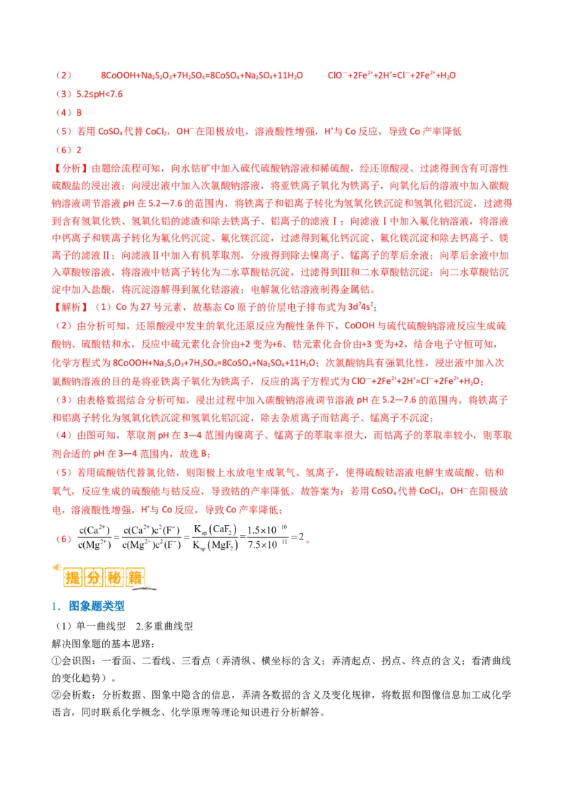 题型16无机化工流程综合分析（解析版）_05高考化学_2024年新高考资料_2.2024二轮复习_2024年高考化学二轮热点题型归纳与变式演练（新高考通用）