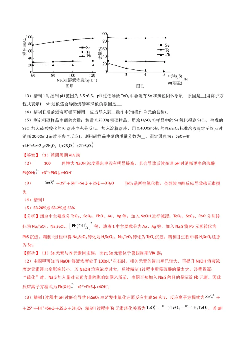 题型16无机化工流程综合分析（解析版）_05高考化学_2024年新高考资料_2.2024二轮复习_2024年高考化学二轮热点题型归纳与变式演练（新高考通用）