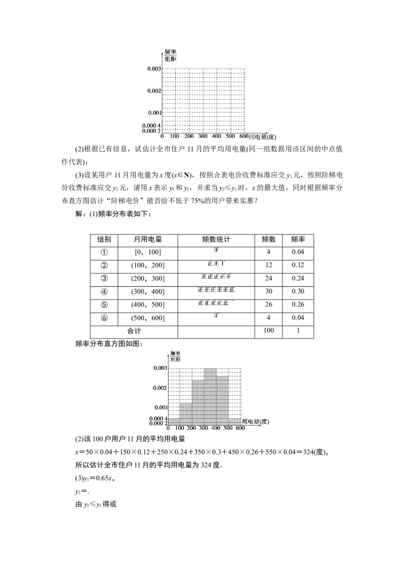 19．3　应用案巩固提升_化学课件_高中数学必修一二_2020年新改版--高中数学必修2（课件+学案+练习+章末复习）_39．3　统计案例　公司员工的肥胖情况调查分析