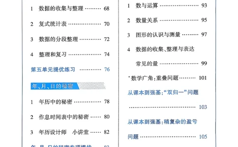 26春三下五星学霸数学人教_26春人教版数学三下_05、同步练习题+答案解析完整版_4、相关教辅练习
