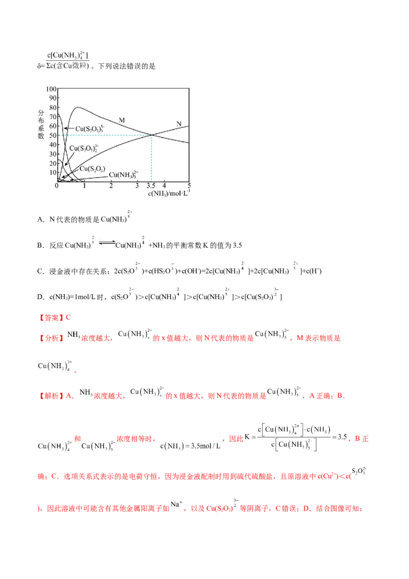 黄金卷04-赢在高考&middot;黄金8卷备战2024年高考化学模拟卷（湖北专用）（解析版）_05高考化学_2024年新高考资料_4.2024高考模拟预测试卷