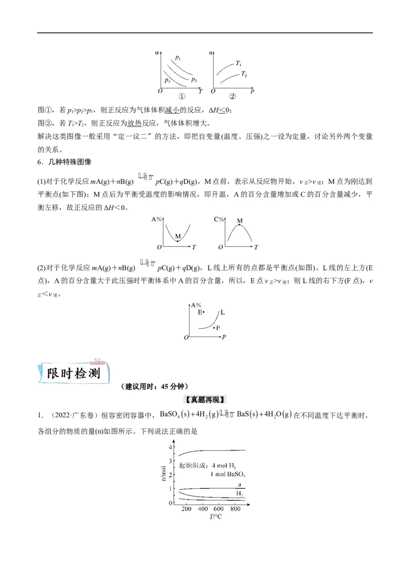 重难点12化学反应速率与化学平衡图表分析（解析版）_05高考化学_新高考复习资料_2023年新高考资料_专项复习_2023年高考化学热点&middot;重点&middot;难点专练（新高考专用）