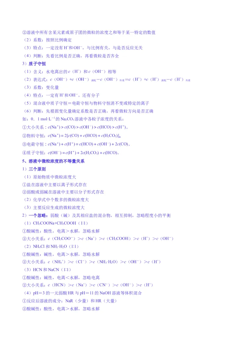 题型14电解质溶液（原卷版）_05高考化学_2025年新高考资料_二轮复习_2025年高考化学二轮热点题型归纳与变式演练（新高考通用）340117718