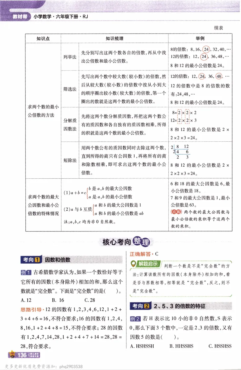 26春《教材帮》人教数学六下_26春人教版数学三下_09、练习题+试卷合集_-26春《教材帮》_26春《教材帮》人教数学6下