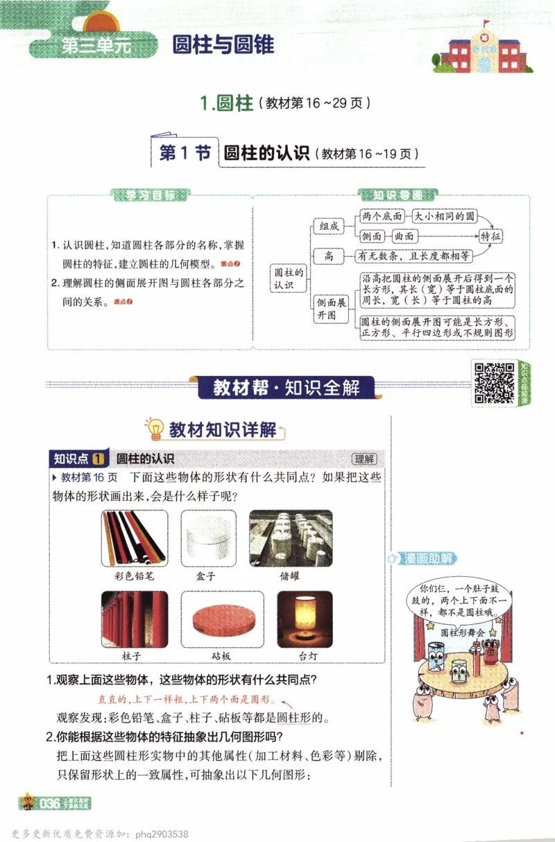 26春《教材帮》人教数学六下_26春人教版数学三下_09、练习题+试卷合集_-26春《教材帮》_26春《教材帮》人教数学6下