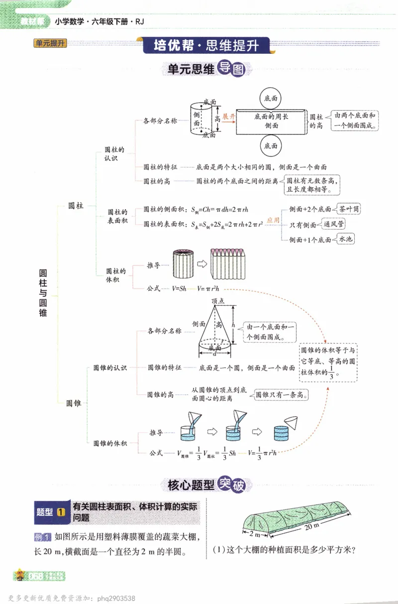 26春《教材帮》人教数学六下_26春人教版数学三下_09、练习题+试卷合集_-26春《教材帮》_26春《教材帮》人教数学6下