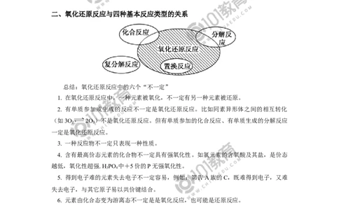 必修1第一章第三节氧化还原反应（1）_新人教版高中化学必修一、二_新人教版高中化学必修上册_101教育高一化学配套学案和练习