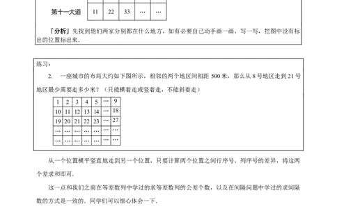 三年级（下）第17讲找位置_26春人教版数学三下_19、赠送其它资料_新建文件夹_三年级数学下册（人教版）_奥数经典题库-T15