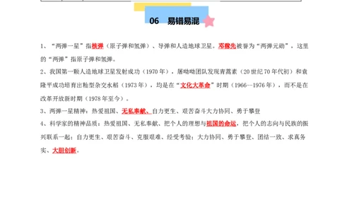 第六单元科技文化与社会生活（知识清单）-八年级历史下册（统编版）_新八下历史_00、更新资料3月23日_第二套(4)_单元知识复习专项-U89_2025版