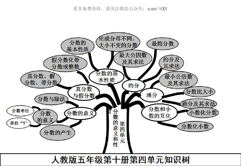 人教版五年级数学下册各单元思维导图_《小学思维导图》_思维导图语数英第二套_数学_《各单元思维导图》人教数学1-6下