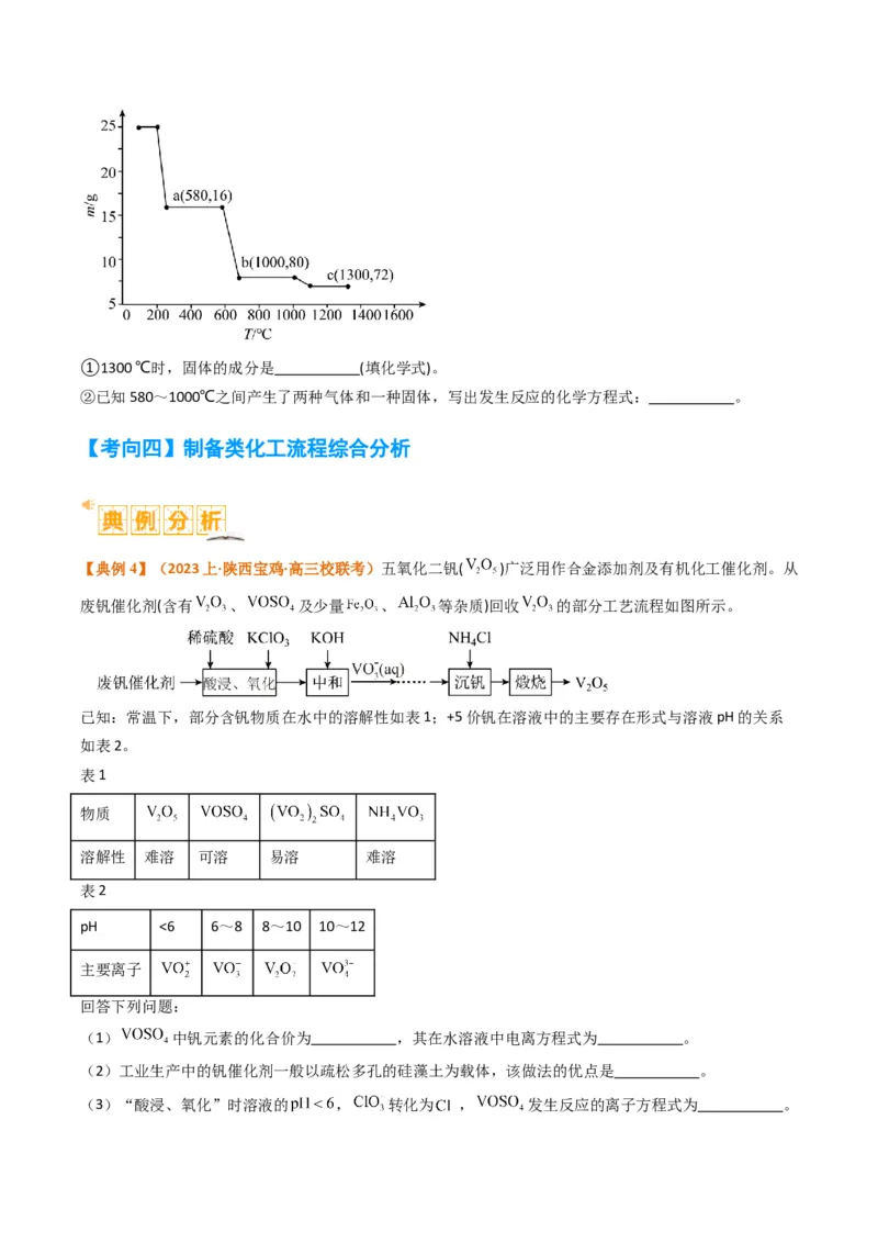 题型16无机化工流程综合分析（原卷版）_05高考化学_2024年新高考资料_2.2024二轮复习_2024年高考化学二轮热点题型归纳与变式演练（新高考通用）