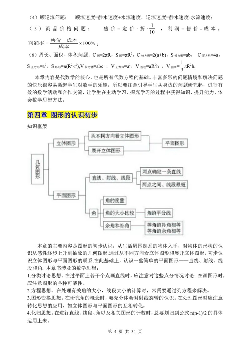 （超详）初中数学知识点归纳汇总_小初高知识点归纳汇总