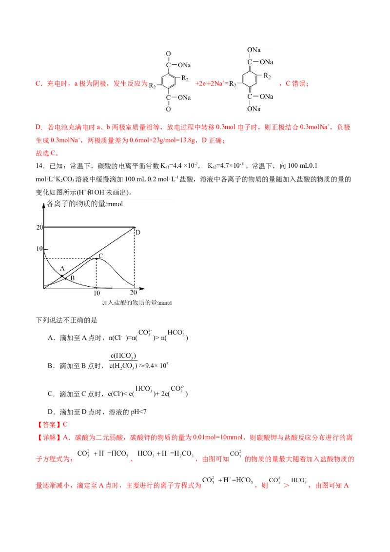 黄金卷02-赢在高考&middot;黄金8卷备战2024年高考化学模拟卷（湖南专用）（解析版）_05高考化学_2024年新高考资料_4.2024高考模拟预测试卷