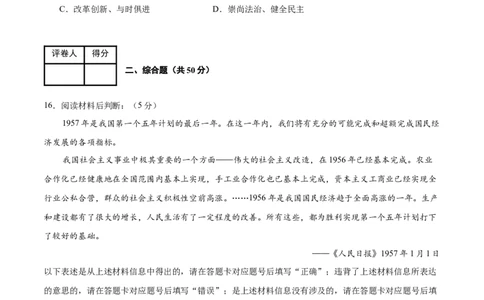 第二单元社会主义制度的建立与社会主义建设的探索（单元测试）-（统编版）_新八下历史_00、更新资料3月23日_第二套(4)_大单元教学课件+教学设计-U40
