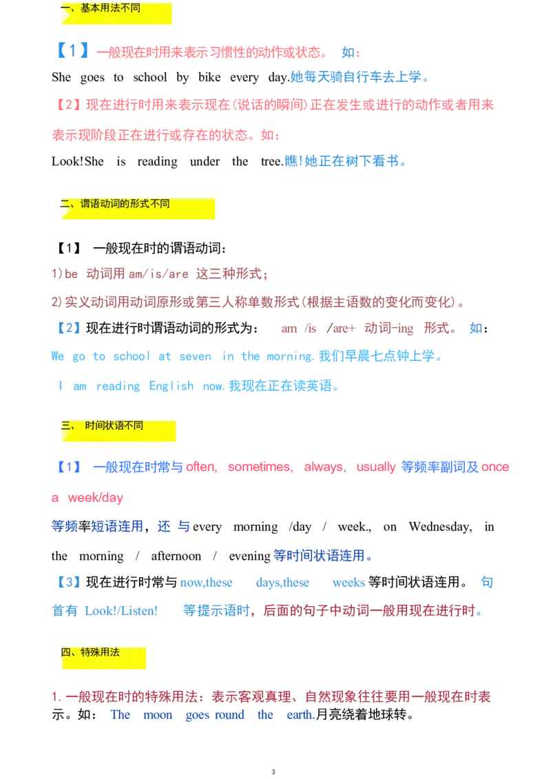1_24秋《初中各科知识点梳理》_初中英语《知识梳理》7-9年级上下册_知识梳理_仁爱版初中英语7-9年级上下册知识梳理_七下_unit6t3