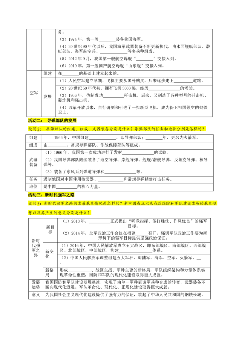 第15课钢铁长城（教师版）_新八下历史_19、赠送其它资料_旧版(1)_同步讲义-U15_2025版
