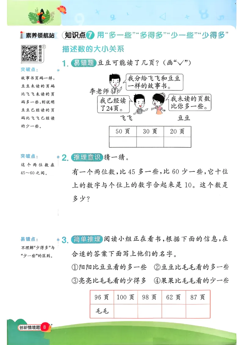 一下创新情景题应用阳光同学26春人教_26春人教版数学三下_09、练习题+试卷合集_-26春《计算小达人》_26春《阳光同学计算小达人》人教1下