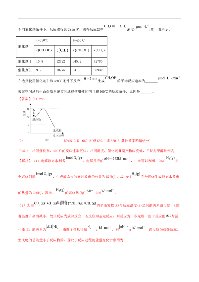 高考解密07化学反应速率与化学平衡（分层训练）-高频考点解密2023年高考化学二轮复习讲义+分层训练（新高考专用）（解析版）_05高考化学_新高考复习资料_2023年新高考资料
