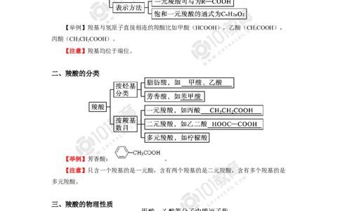 选择性必修3第三章烃的衍生物第四节羧酸羧酸衍生物_新人教版高二化学选修一、二、三_新人教版高中化学选择性必修第三册_高二化学（选择性必修第三册）学案练习