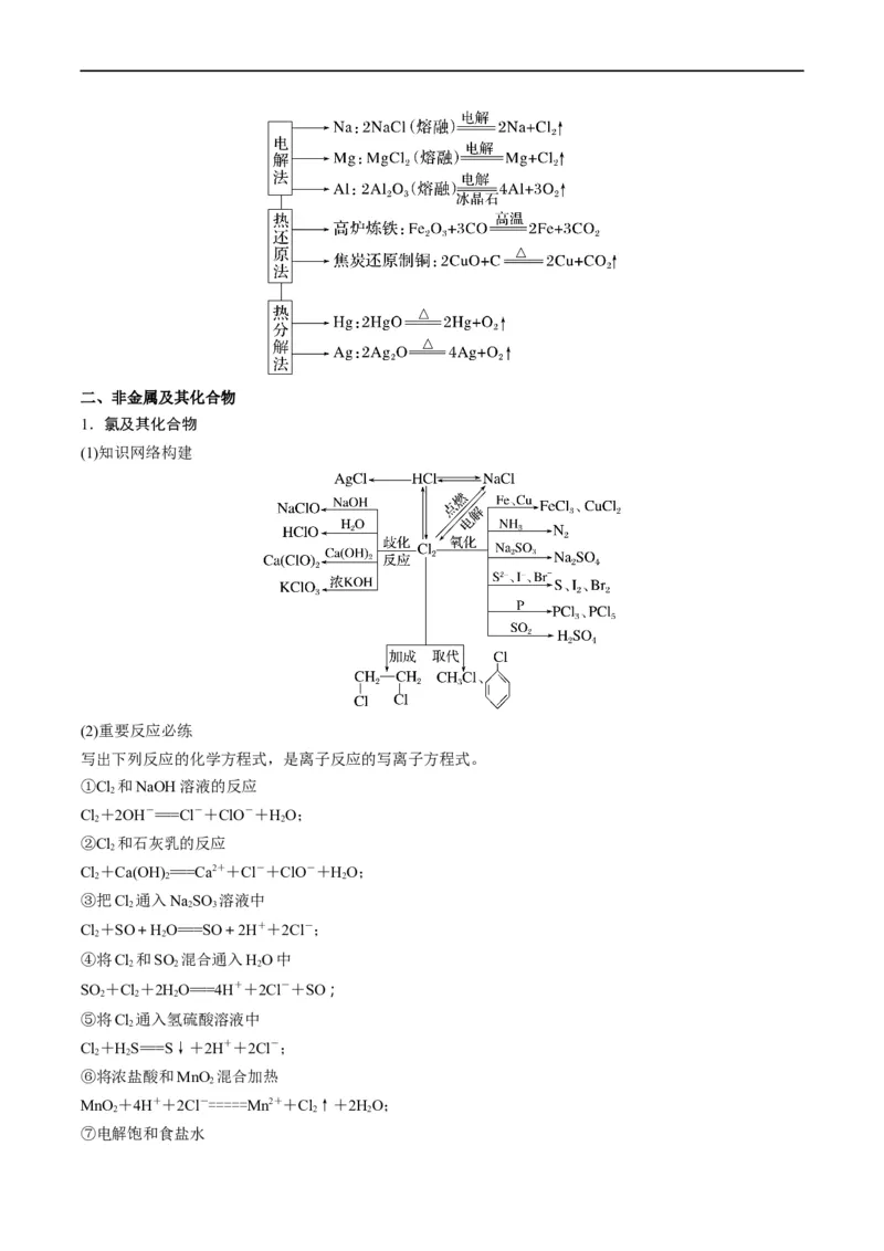 重难点08常见无机物的性质与转化（原卷版）_05高考化学_新高考复习资料_2023年新高考资料_专项复习_2023年高考化学热点&middot;重点&middot;难点专练（新高考专用）