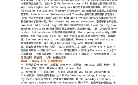 人教版新起点英语6年级下册知识点归纳_《小学各科知识点》_小学英语《知识梳理》3-6年级上下册_下册_人教新起点版小学英语1-6年级下册