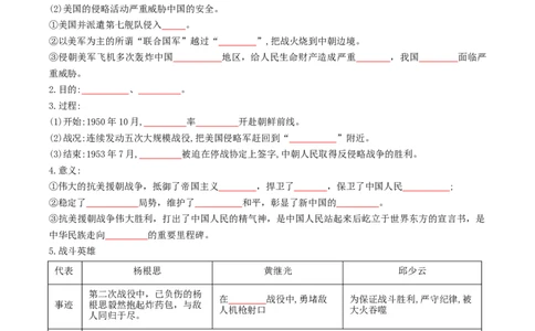 第2课巩固人民民主政权（任务型导学案）（原卷版）_新八下历史_00、导学案更新中