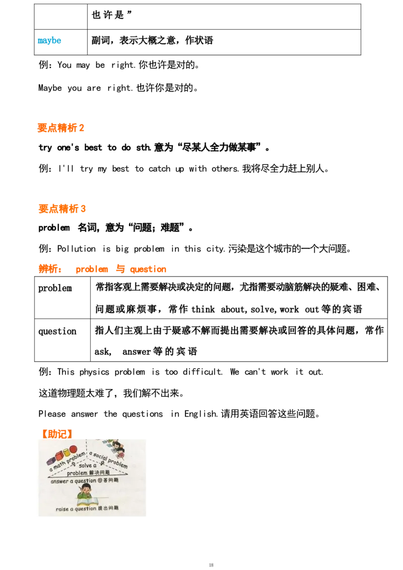 1_24秋《初中各科知识点梳理》_初中英语《知识梳理》7-9年级上下册_重点知识_人教版初中英语_下册_九下_UNIT9