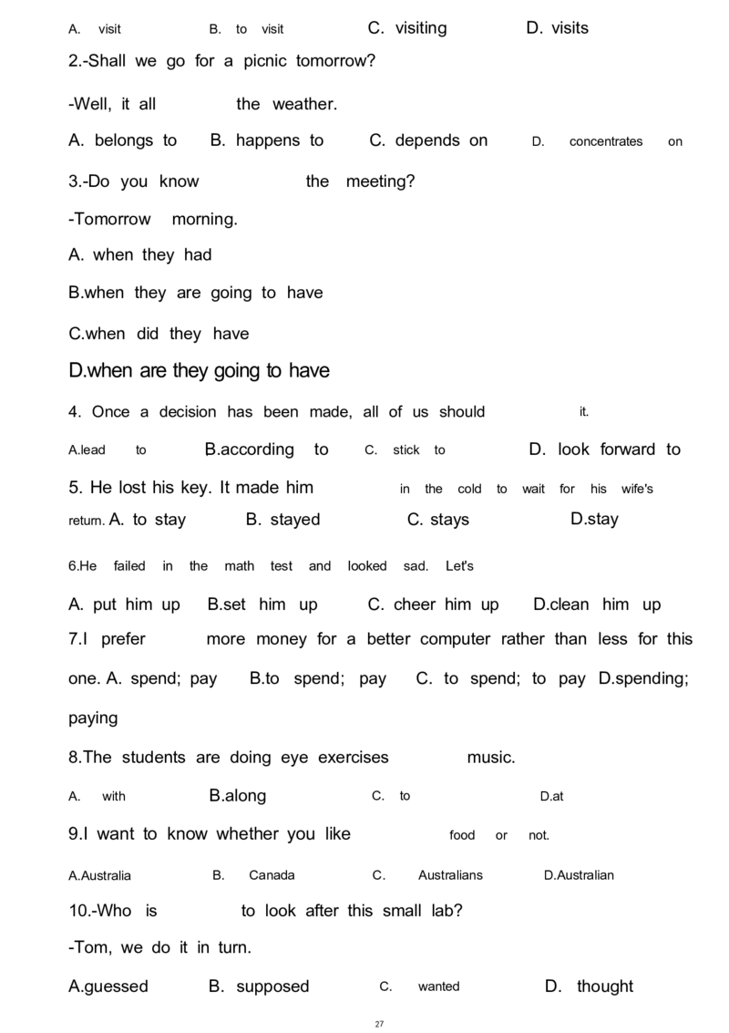 1_24秋《初中各科知识点梳理》_初中英语《知识梳理》7-9年级上下册_重点知识_人教版初中英语_下册_九下_UNIT9