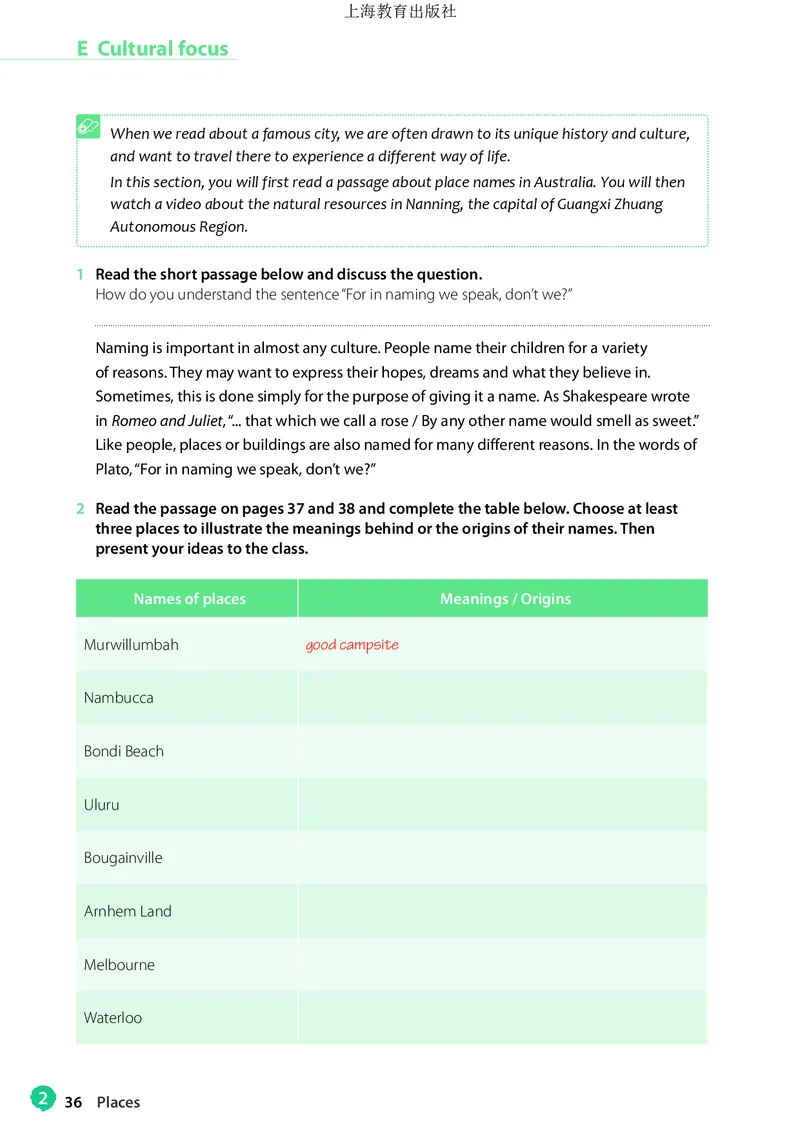 普通高中教科书&middot;英语必修第一册_高中全套电子教材及答案。_01高中电子教材全套_英语_沪教版_高中年级_必修第一册